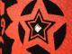 Seven Star Swarovski Long T Shirt Black&Red