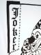 Joker Casino Swarovski��Long T-shirt White