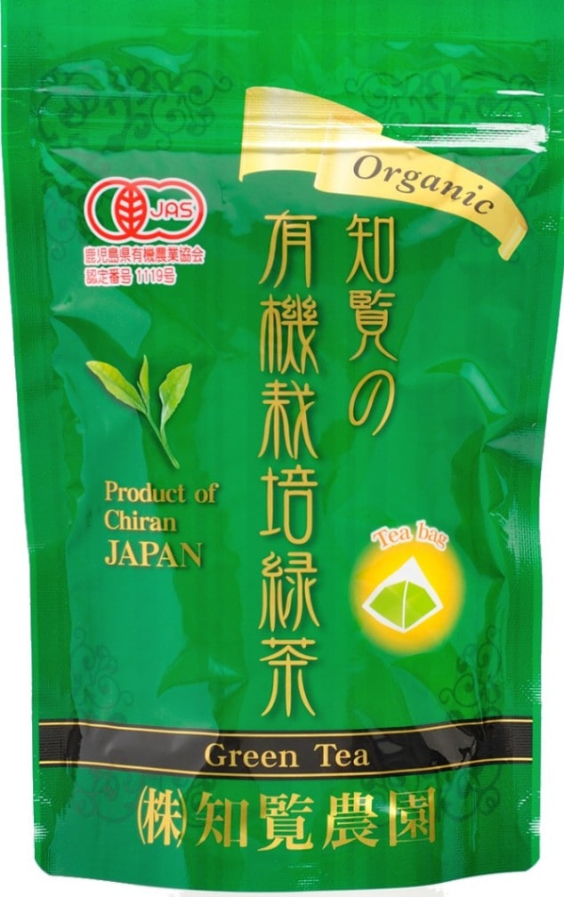 有機栽培「緑茶ティーバッグ」5gX12個入 ｜知覧農園公式通販サイト