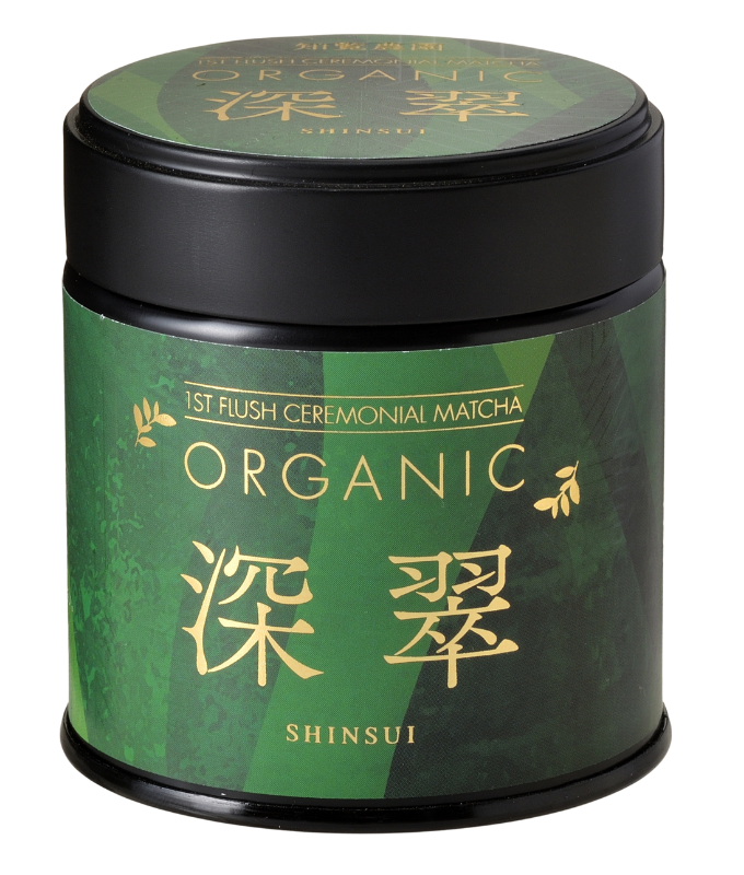 有機抹茶「深翠」缶30g ｜知覧農園公式通販サイト