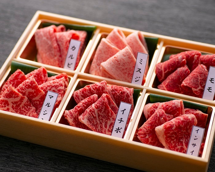 極上近江牛(A5)焼肉カット6種食べ比べセット