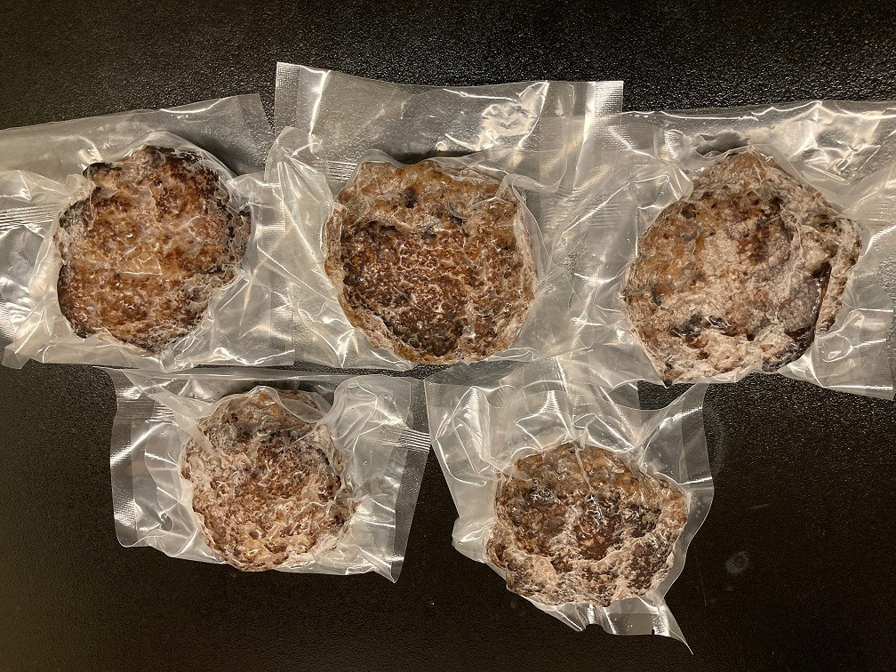 近江牛100%ハンバーグステーキ5個入り1kg