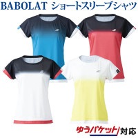 バボラ　CLUBショートスリーブシャツ　BWG2332C　レディース　2022SS　ゆうパケット(メール便)対応|ウエア|バドミントン