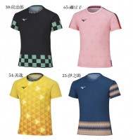 ミズノ 鬼滅の刃　Tシャツ　62JA2Z22　ジュニア　2022AW　バドミントン　テニス　ゆうパケット(メール便)対応|ウエア|バドミントン