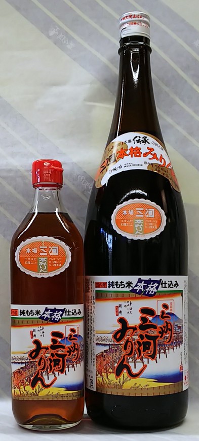 三州三河みりん　1.8L【愛知県 角谷文治郎商店】