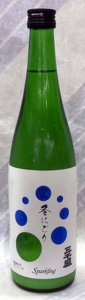【伝統の辛口！岐阜の名酒！】三千盛　純米大吟醸生酒　冬にごり　スパークリングドライ720ml