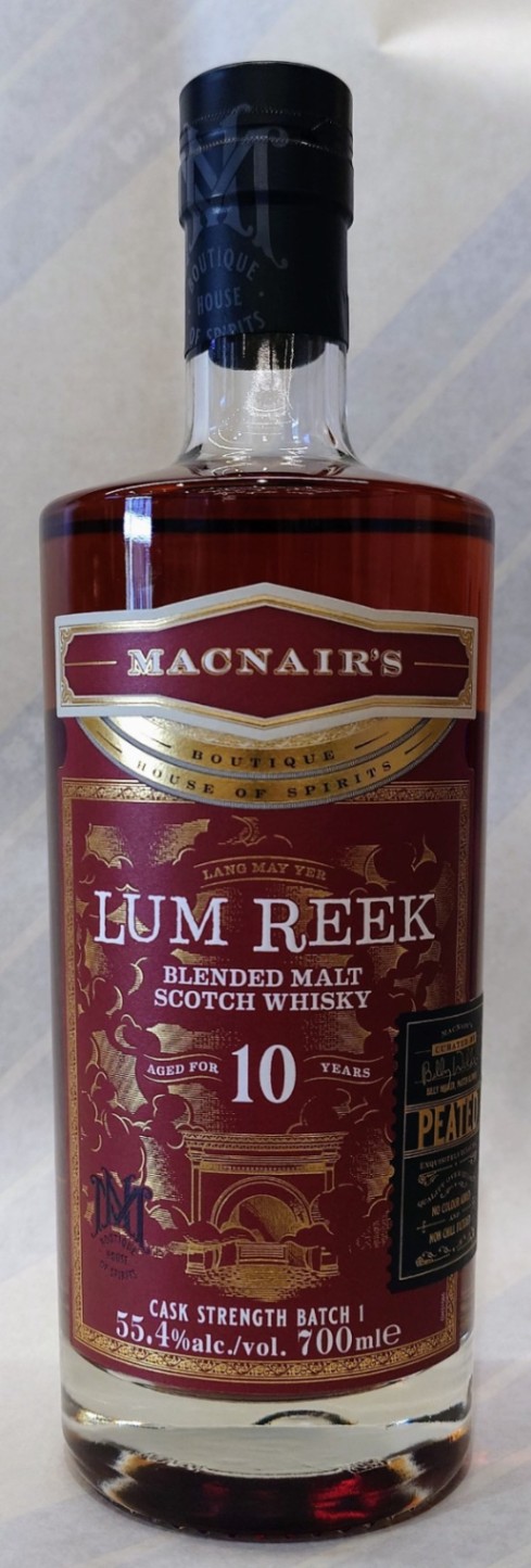 マクネアーズ ラムリーク ピーテッド 10年 700ml スコッチウイスキー 箱無】マクネアーズ ラムリーク ピーテッド カスクストレングス