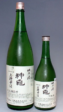 【最初に純米酒宣言をしたパイオニア、埼玉県蓮田の神亀】神亀　純米　上槽中汲み　1.8L