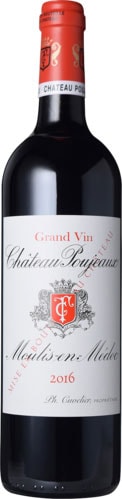 2016年　シャトー　プジョー（赤）　ボルドー　ムーリー