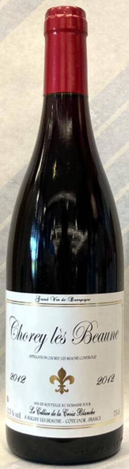 2012年ショレイ・レ・ボーヌ　セリエ・ド・ラ・クロワ・ブランシュ（赤）　フランス　ブルゴーニュ
