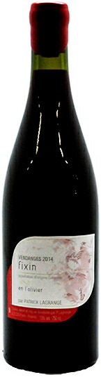 2019年フィサン・ルージュ アン・ロリヴィエ　ドメーヌ・パトリック・ラグランジュ（赤）フランス　ブルゴーニュ