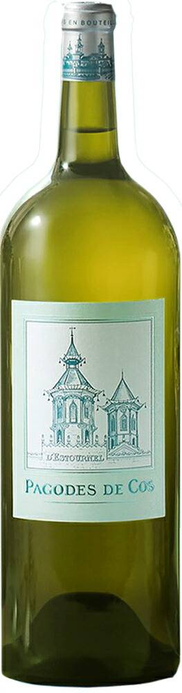 2018年レ・パゴ・ド・コス ブラン （白） ボルドー　サン・テステフ