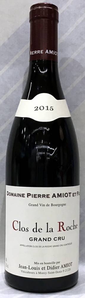 2017年　クロ・ド・ラ・ロッシュ　特級畑（赤）　フランス　ブルゴーニュ地方　ドメーヌ・ピエール・アミオ
