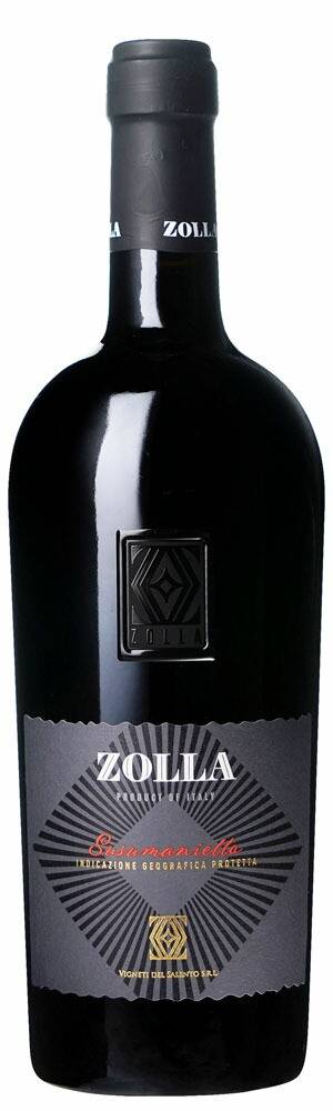 2019年　ゾッラ 　ススマニエッロ（赤）　プーリアIGT　イタリア　プーリア州