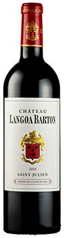 2014年　シャトー・ランゴア・バルトン（赤）ボルドー　サンジュリアン3級格付