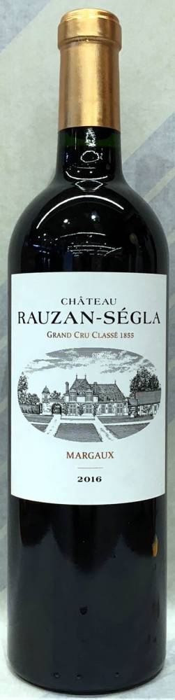 2016年　シャトー　ローザン　セグラ（赤）フランス　ボルドー地方　マルゴーA.O.C