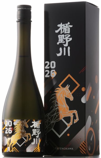 楯野川 純米大吟醸 干支ボトル 午 2026年 720ml【山形県酒田市 楯の川酒造】