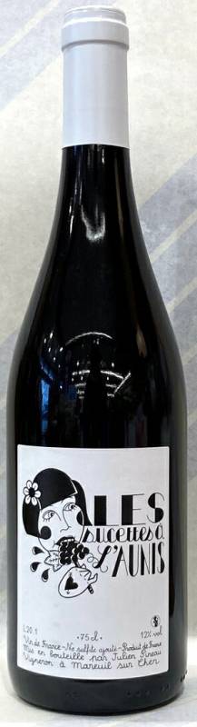 2020年　ドメーヌ・ジュリアン・ピノー 　レ シュセット ア ロニス（赤）　フランス　ロワール地方