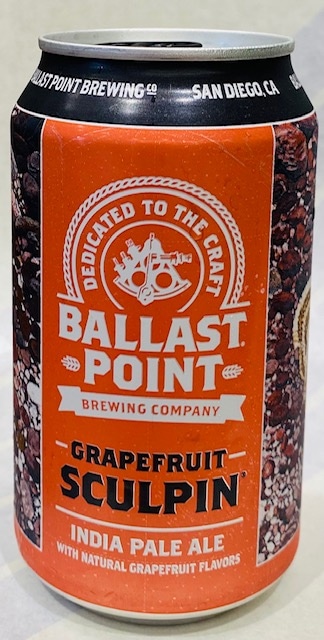バラストポイント　グレープフルーツ スカルピン　IPA  缶　355ml
