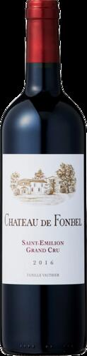 2016年　シャトー・ド・フォンベル（赤）750ml　ボルドー　サンテミリオン・グランクリュ