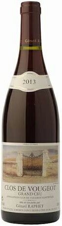2011年　クロ　ド　ヴージョ　グランクリュ　VV　（赤）ジェラール・ラフェ　フランス　ブルゴーニュ地方