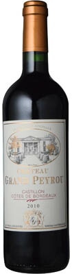 2010年　シャトー・グラン・ペイルー（赤）　ボルドー　コート・ド・カスティヨン