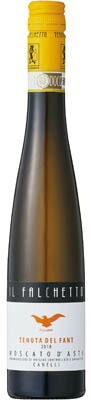 2018年　テヌータ・デル・ファント　モスカート・ダスティ375ml（白）　イタリア　ピエモンテ州　モスカード・ダスティD.O.C.G　　※ハーフサイズ
