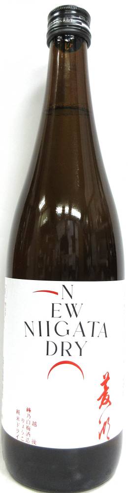 菱湖（りょうこ）純米ドライ　火入れ　720ml【新潟県新潟市　峰乃白梅酒造】