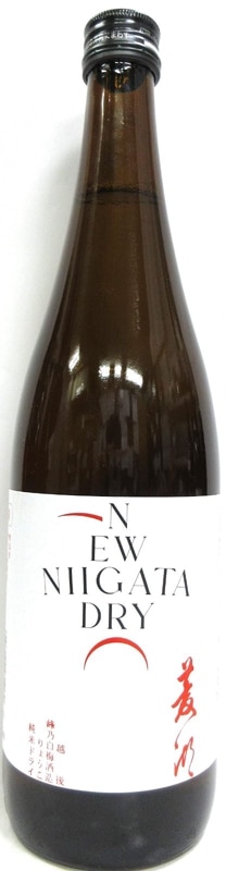 菱湖（りょうこ）純米ドライ　火入れ　1.8L【新潟県新潟市　峰乃白梅酒造】