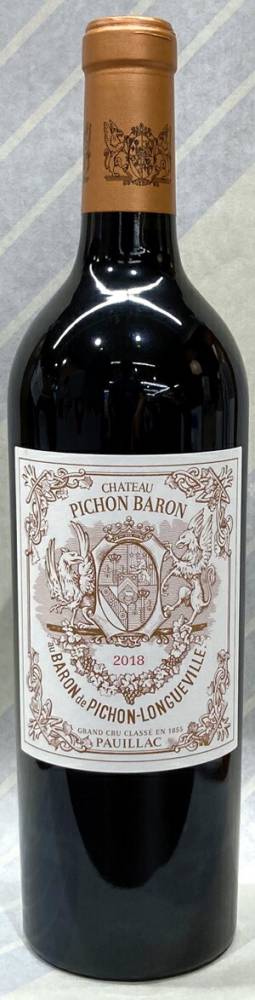 シャトー・ピション・ロングヴィル・バロン　2018年（赤）ボルドー　ポイヤック　メドック2級格付