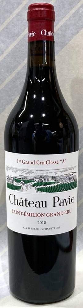 シャトー・パヴィ　2018年（赤）ボルドー　サン・テミリオン第1特別級A