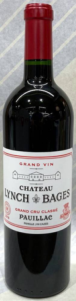 シャトー・ランシュ・バージュ2018年（赤）ボルドー　ポイヤック　メドック5級格付