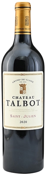 シャトー・タルボ　2020年（赤）ボルドー　サンジュリアン　メドック4級格付