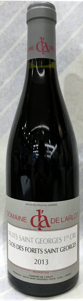 2013年 ニュイ・サン・ジョルジュ 1級畑　クロ・デ・フォレ・サン・ジョルジュ（赤）ラルロ　750ml　フランス ブルゴーニュ地方