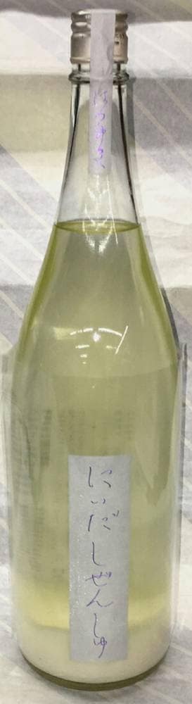 にいだしぜんしゅ　はつゆきだより　生もと純米うすにごり生　1.8L【自家栽培のお米で醸す旨口の純米！】