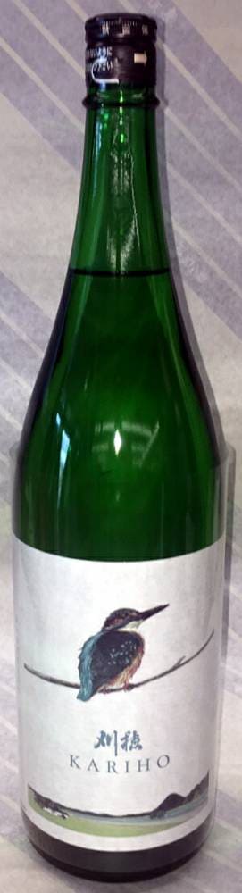 刈穂　純米吟醸　カワセミラベル　1.8L【秋田県横手市の日の丸醸造】