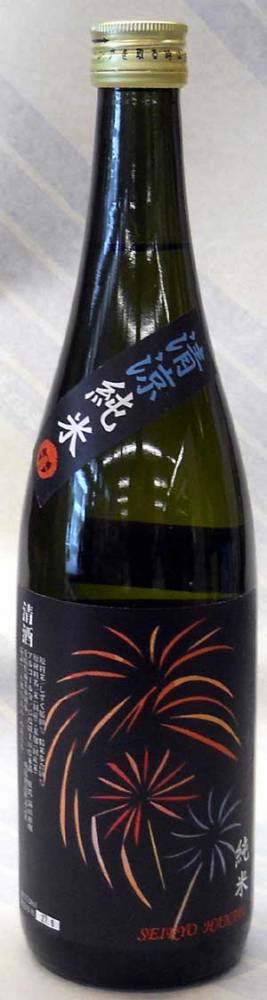 伊予　賀儀屋（かぎや）清涼純米　SEIRYO　HANABI「天正の涙」720ml【酒は夢と心で造るもの、愛媛は西条の成龍酒造】