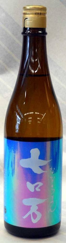 七ロ万（ななろまん）純米大吟醸　1回火入れ　1.8L【福島は南会津の銘酒！もち米四段仕込みが特長】