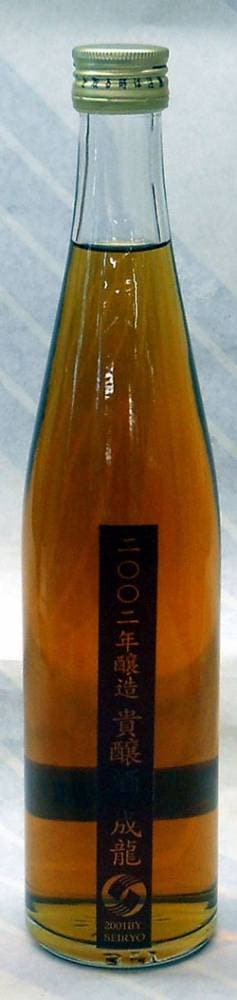 賀儀屋　成龍　貴醸酒2002　500ml【酒は夢と心で造るもの、愛媛は西条の成龍酒造】