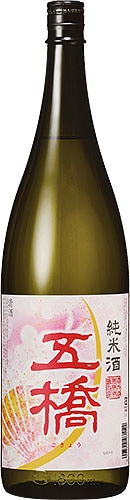 五橋　純米酒　春ラベル　1.8L【山口県岩国市　酒井酒造】