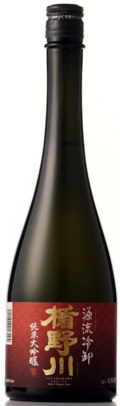 楯野川　純米大吟醸　源流　ひやおろし　720ml【山形県酒田市　楯の川酒造】