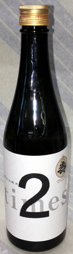 磐城壽　再仕込み純米酒　２TIMES　500ml【山形県長井市　鈴木酒造店】