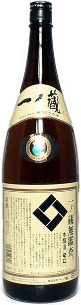 【飲み飽きしない定番】一ノ蔵　無鑑査本醸造　辛口　1.8L