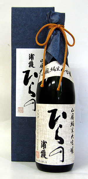 【商品名は蔵元の名誉杜氏さんの名前に由来】浦霞　山廃純米大吟醸　ひらの　720ml