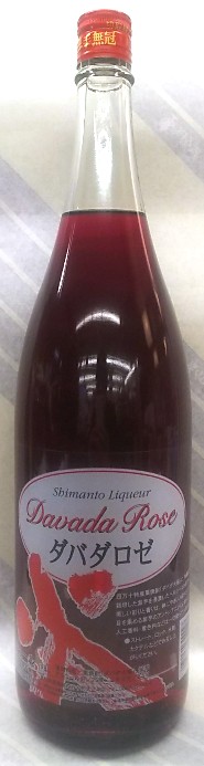 ダバダ ロゼ 25度 1.8L【栗焼酎を使用したリキュール】