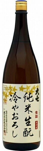 大七　生モト純米　ひやおろし　1．8L【福島県二本松市　大七酒造】