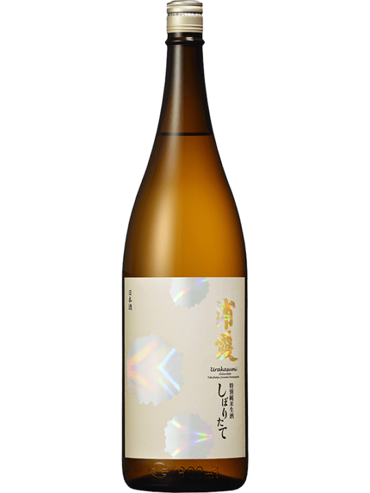 【宮城の名酒・東北を代表する酒！】浦霞　特別純米生原酒　しぼりたて　1.8L