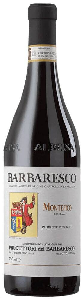 2017年　バルバレスコ　リゼルヴァ　モンテフィコ（赤）750ml プロドゥットーリ・デル・バルバレスコ