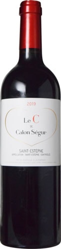 2019年　ル・セ・ド・カロン・セギュール（赤）ボルドー　サン・テステフ