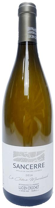 2018年　サンセール　ル・シェーヌ・マルシャン　リュシアン・クロシェ（白）フランス　ロワール地方